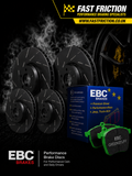EBC USR Series discs and EBC Greenstuff Pads Audi BiTDI 2016-