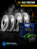 MTEC Drilled and Grooved discs and EBC Greenstuff Pads Audi BiTDI 2016-