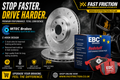 Audi (Macan) MTEC C-Hook Discs and EBC Redstuff Pads (Copy)